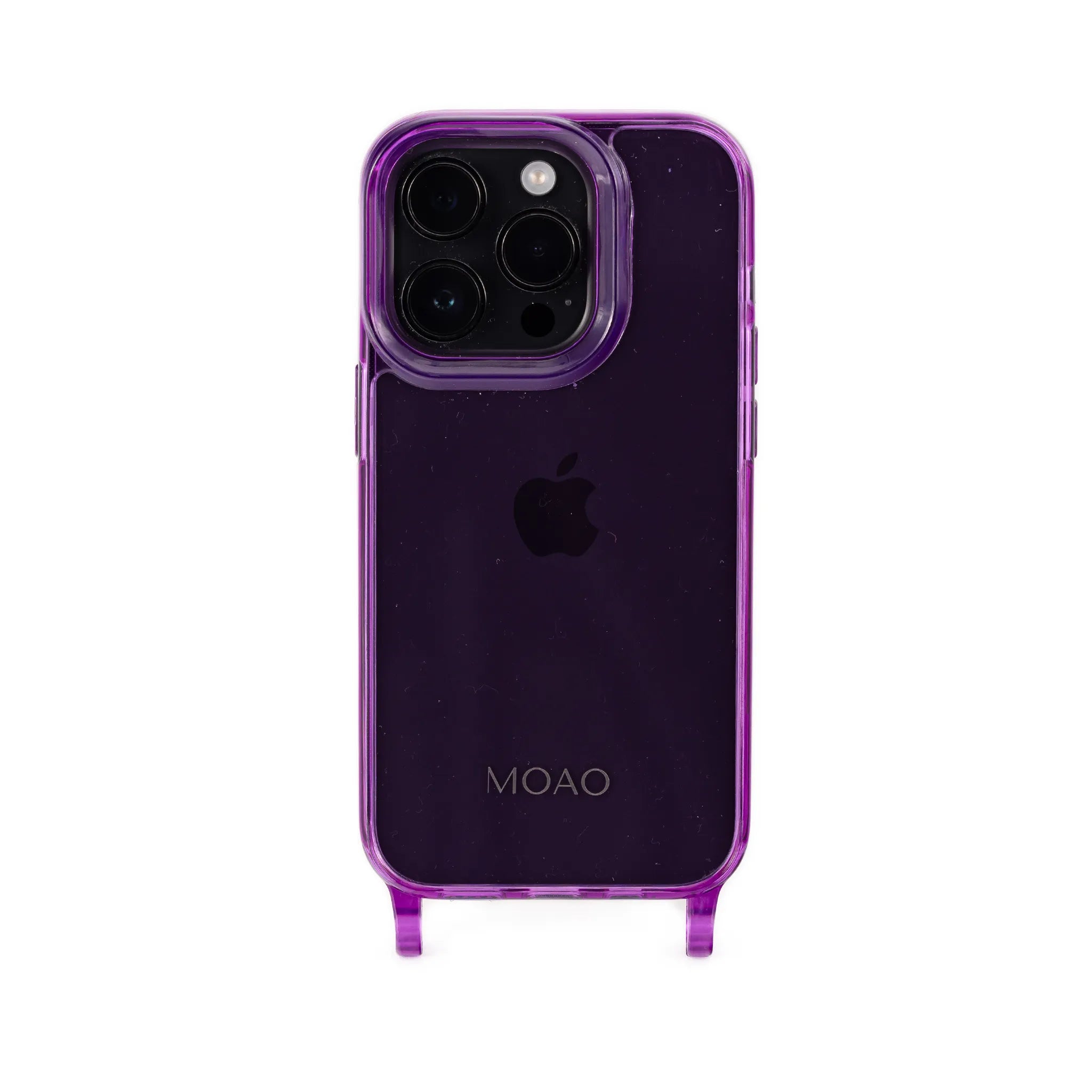 MOAO Handyhülle mit Ösen Transparent