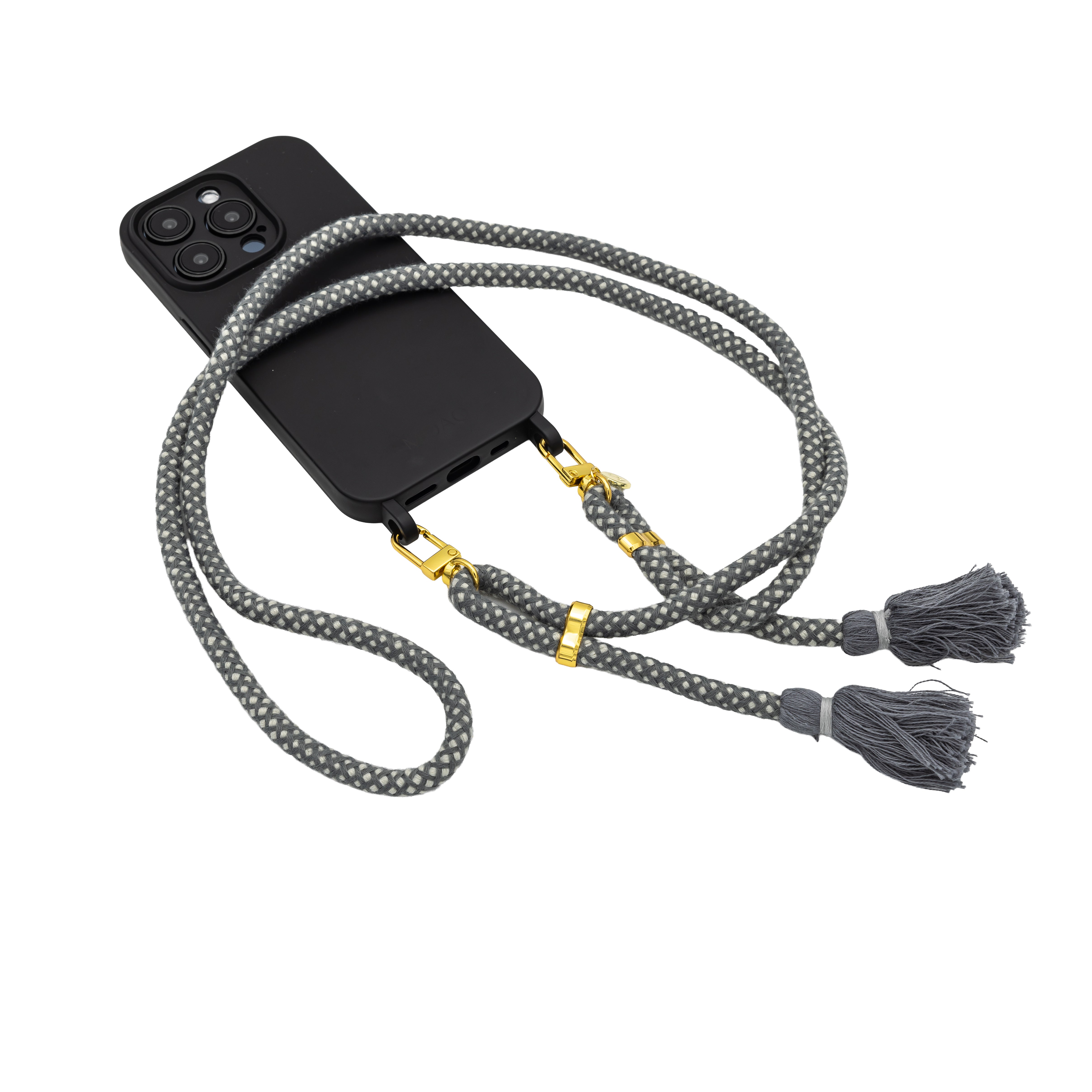 Handykette Rope • Original • Kordelband • Crossbody Kette • Gray