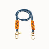 Paracord mobile phone chain made of sailing rope • LUV • Blue Diamond
