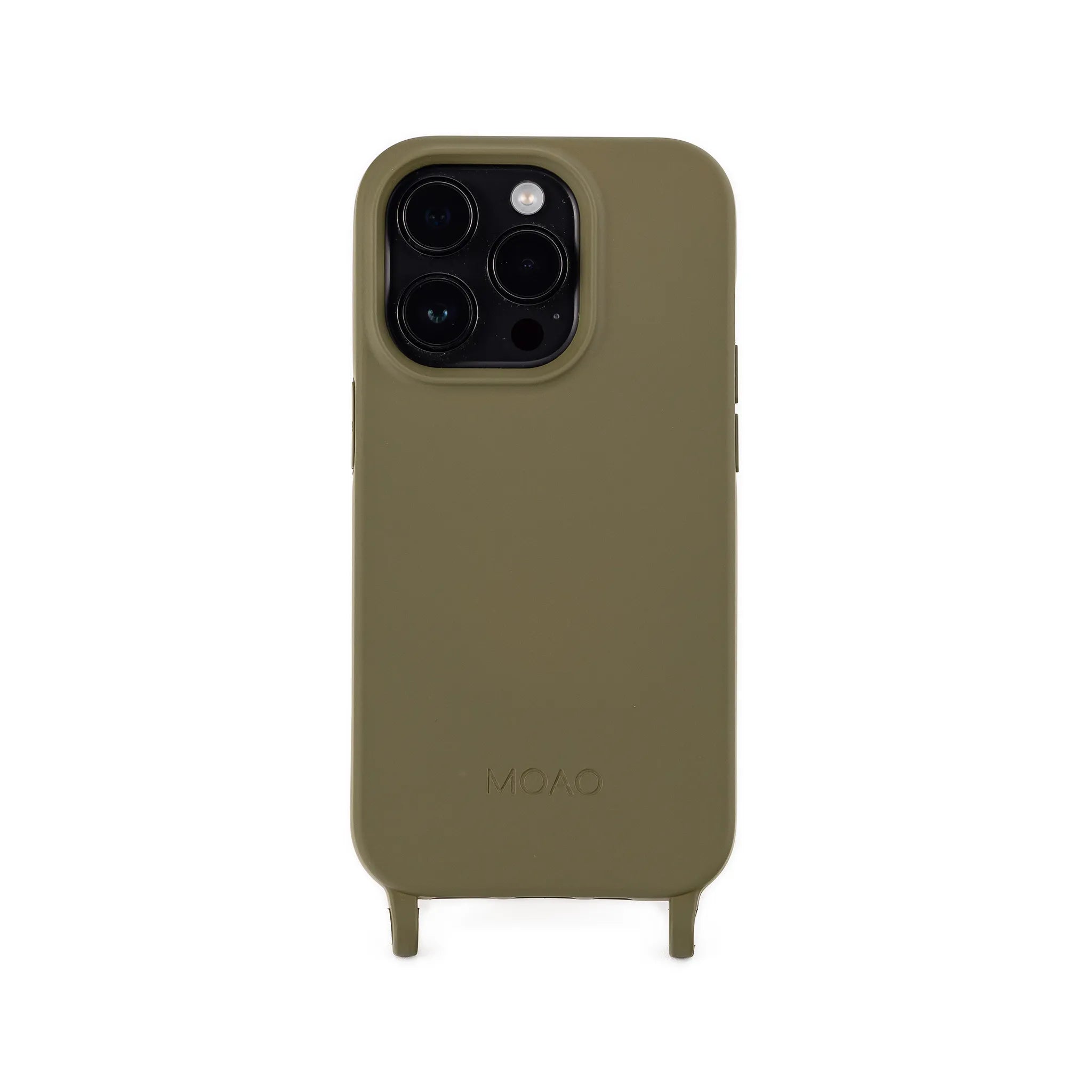 Set • OLIVE NIGHT Handyhülle mit Karabinerband in OLIVE NIGHT