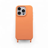 Mobile phone case with eyelets