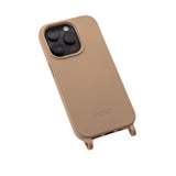 Mobile phone case with eyelets