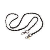 Leather Necklace • Pirate Black