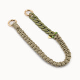 Macrame mobile phone chain • DALIA • hand-knotted • sage