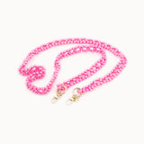 Pearl Necklace • Double • Strawberry Pink