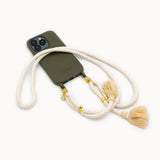 Handykette Rope • Original • Kordelband • Crossbody Kette • Creme