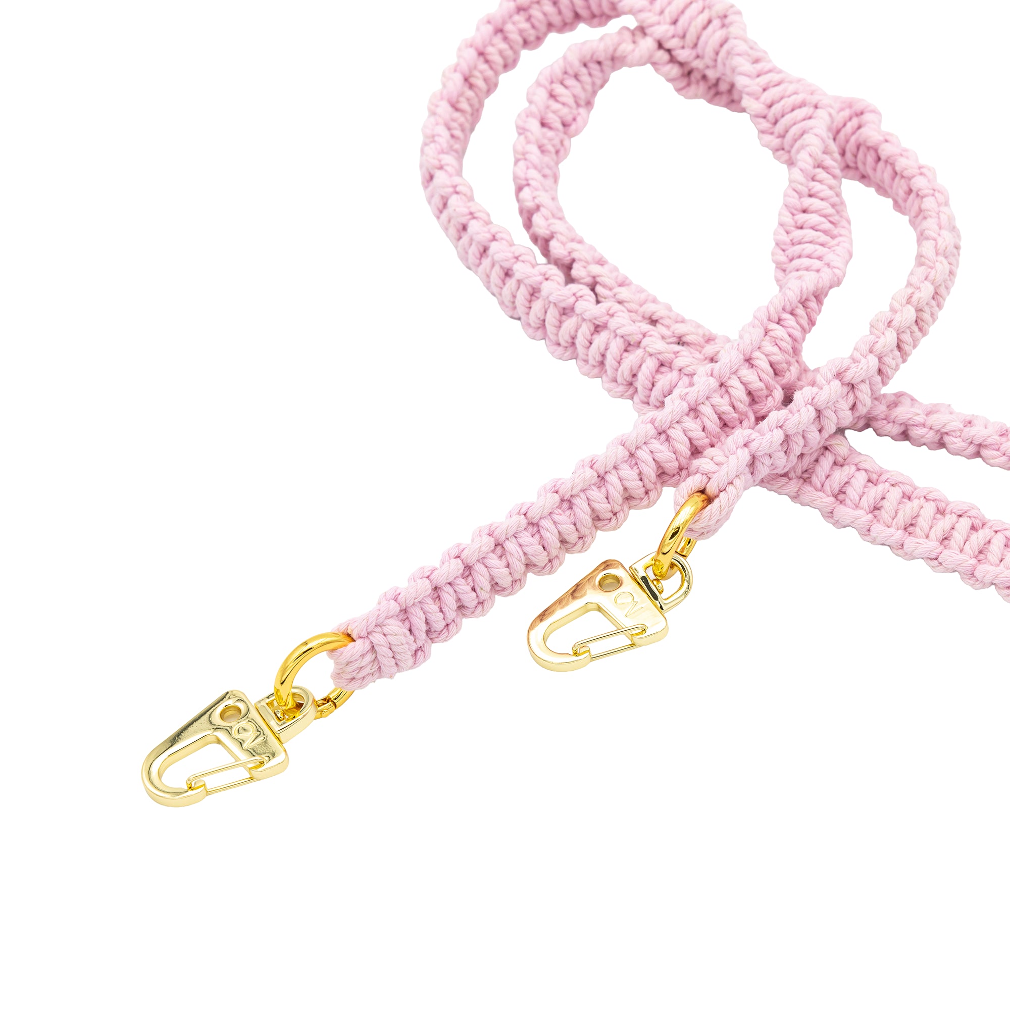BOHO Makramee Band • ALIYA • handgeknüpft • Handykette •  Gurt • Rosa