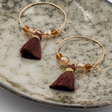 Earrings MARILYN • Brown