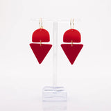 Earrings SOPHIA • Fiery Red