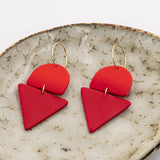 Earrings SOPHIA • Fiery Red